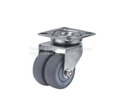 Swivel Top Plate Rubber Casters (60kg)