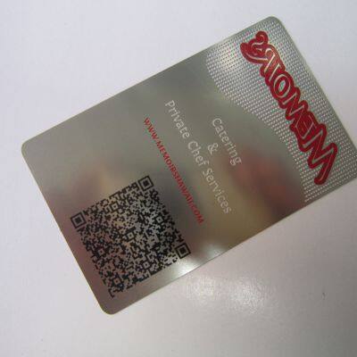 Wholesale Crafts Custom Metal Business Card