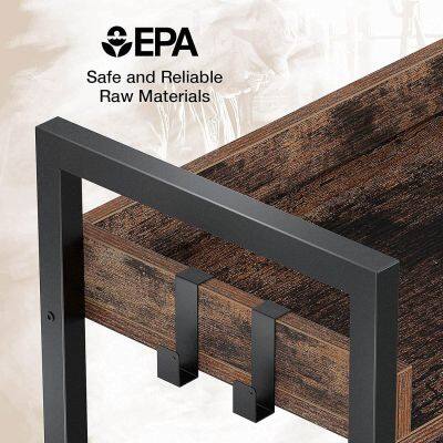 Open Bookshelf Bookcase Storage Rack Shelves for Living Room/Home/Office photo-5