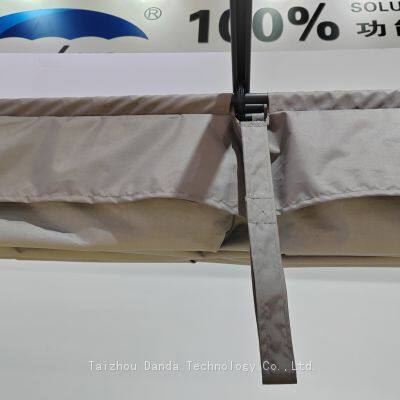 Modern 2*3m Aluminum Outdoor Pergola Waterproof PVC Fabric Retractable Roof Awning Steel Frame Sun Shelter For Outdoor Wholesale photo-2