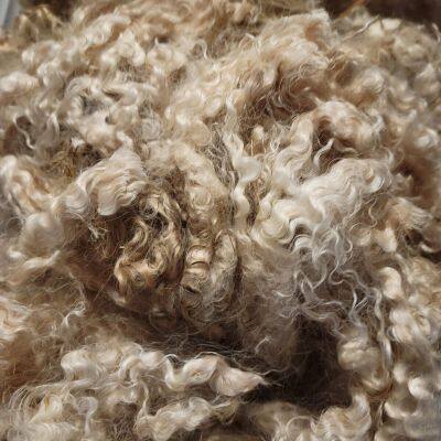 Importing Super Kids Mohair Fibre Scoured Mohair 21mic