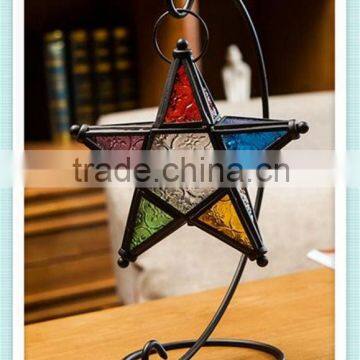 iron lantern -modern decorative accessories