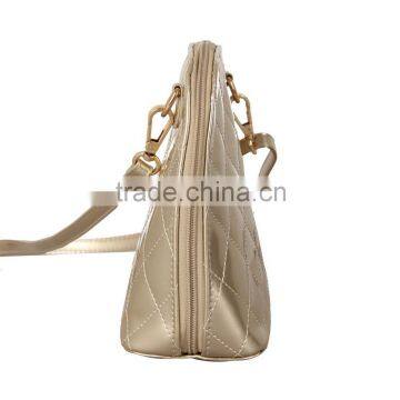 Custom Plain pu Leather Lady Shoulder Bag photo-3