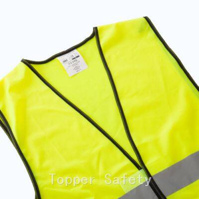 100% Polyester hi Visibility ENISO 20471 Reflective Vest photo-5