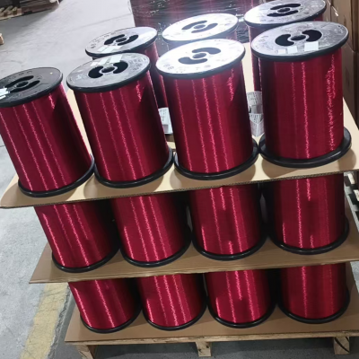 Thermal Class 155 Degree Polyurethane Enameled Aluminum Magnet Wire for Industry Stator Coils Grade 2 Coating Thickness photo-5