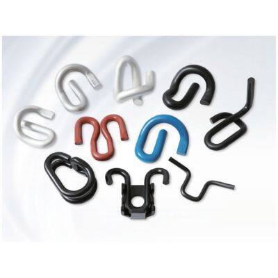 Высокопрочная откованная эластичная рельсовая скоба для железнодорожного пути