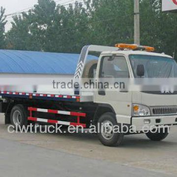 JAC 4x2 platform wrecker,used wrecker tow trucks for sale