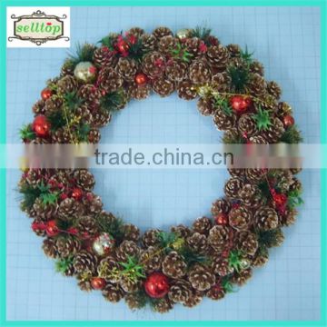 Fashion factory price decorative wreaths for front door