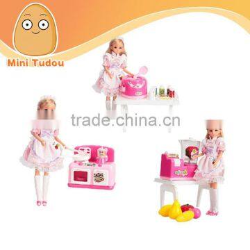 China Manufacture Fashion Dolls, Baby Dolls with mini kitchen                        
                                                Quality Choice