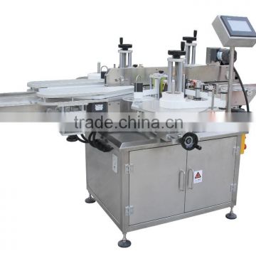 double head sleeving and shrinking labeling machine