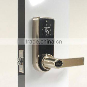 OSPON touch screen code door lock,silver color