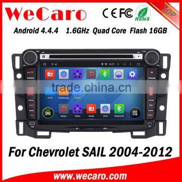 Wecaro WC-CS7048 Android 4.4.4 car multimedia system double din for chevrolet sail car dvd audio system playstore 2004 - 2012