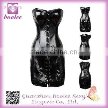 Wholsale extreme hot sexy good quality lingerie purple corset