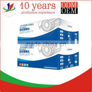 Blue Box Packaging Paper Box for Monitor Camera photo-2