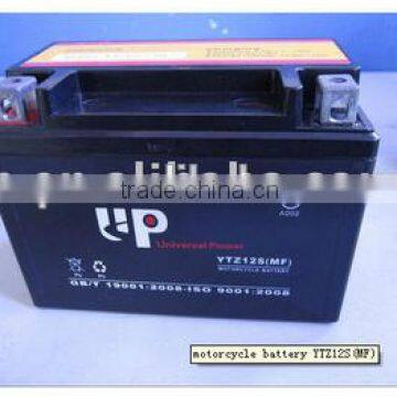 Maintenance Free Motorcycle Battery YTZ12S 12v10ah