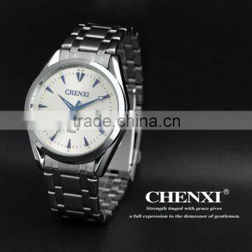 Guangzhou Watch Market Quartz Wrist Watch Water Resistant Cheapest Stainnless Steel Watch 006AMD