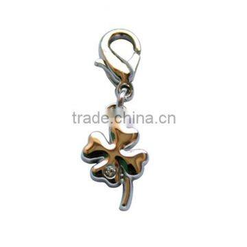 Fashion four leaf clover key chain Mental key chain Lucky four leaf clover key chain