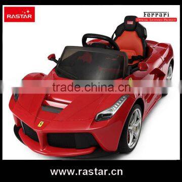 Rastar licensed ride on toys Ferrari ride on car open door electric kids car