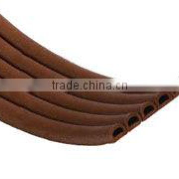 D profile rubber seal