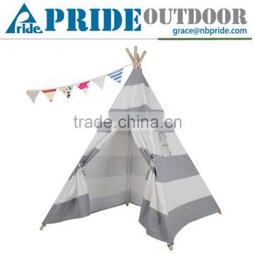 Indoor Indian Playhouse Kids Tent Play Hhouse Play Cotton Canvas Waterproof Balcony Tent