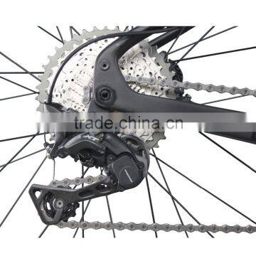 2016 Popular New Blue Painting Carbon Fat Bike Complete Fatbike Carbon Bikes 26x4.0 Tire Shima XT M8000 Groupset photo-4