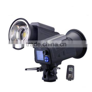 Professional mini photography outside flash light