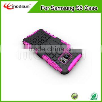 2015 new arrive, hot selling 2in1 case for samsung S6