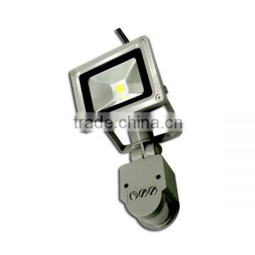 Induction 10W bridgelux alumimum alloy flood light motion sensor