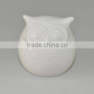 China top quality ceramic owl shape candle holder