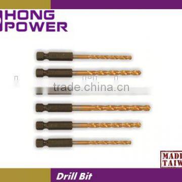 HSS DIN338 M2 Industrial Titanium Straight Shank Allen Type Drill Bits