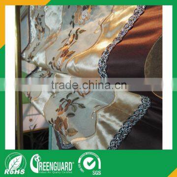 Hot Sale Embroidery Fan-shaped Craft Roman Blind photo-2