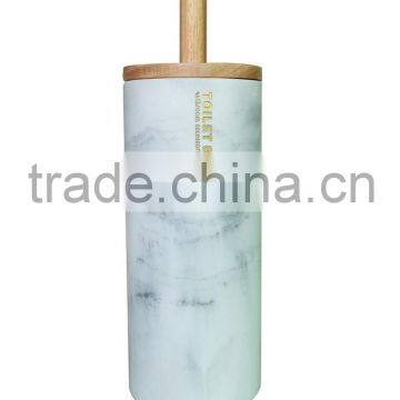 Hot Sale White Marble Polyresin Bathroom Accessories Set for Hotel and Home photo-6