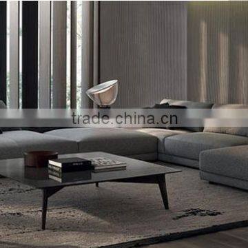 Modern living room comfortable big l shape couch fabric sofa