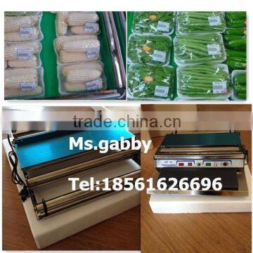 food wrapping machine for meat tray