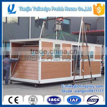 Folding the office of container or trailer,can be fall on the ground