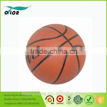 Outdoor Indoor Official Size Promotional Rubber Basketball