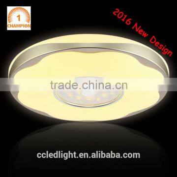 2016 New design modern fitting ceiling light acrylic cover with aluminum alloy trim