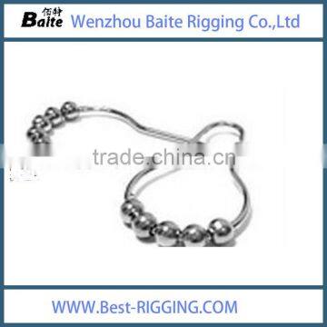 Manufacturer For Roller Shower Curtain Rings Hooks Stainless Steel