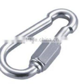 ZINC PLATED SPECIAL CARABINER HOOK WITH SCREW photo-2