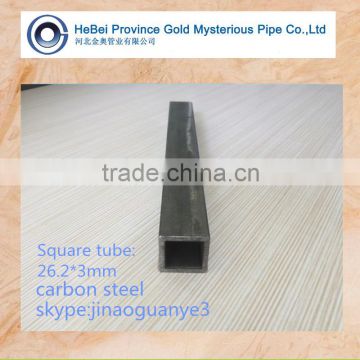 26.2*3mm Seamless Square Pipe/Tube Square Shap stock