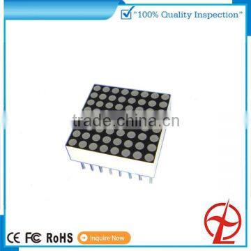 Best unit price china factory red color 8X8 LED dot matrix display