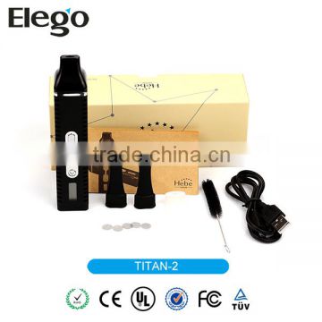 2014 Quick Heating Dry Herb Titan 2 Vaporizer Wholesale with Factory Price