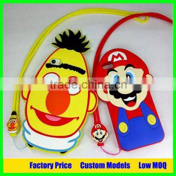 Mario case mobile 3d phone case for iphone 6 6s case silicone cover back cover