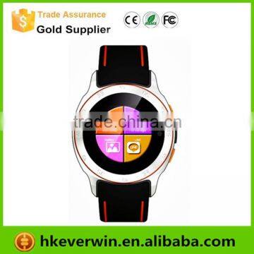 New Arrivals 3G Tri-Proof 1.54 Inch Screen Android 4.4 Bluetooh 3.0 Dual Core Smart Watch Phone With Wifi GPS