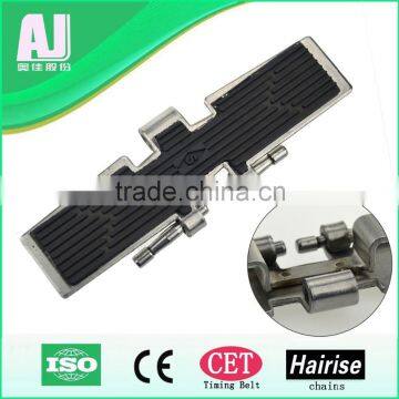 Wing type anti-skid stainless steel link chains