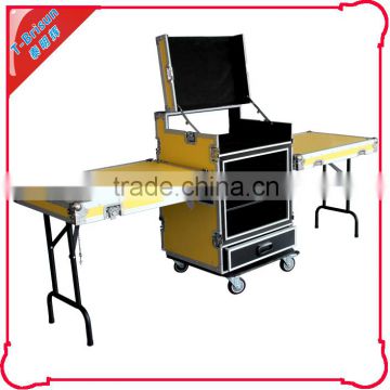 folding table with carry case