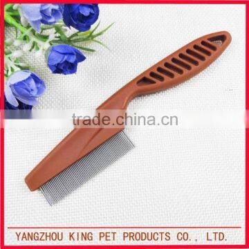 Stainless steel remove nit head lice flea clean dog brush comb