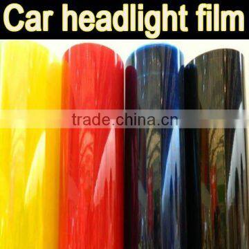 Hot sale headlight film, car decoration car headlight film/Lample protection film/10 colors