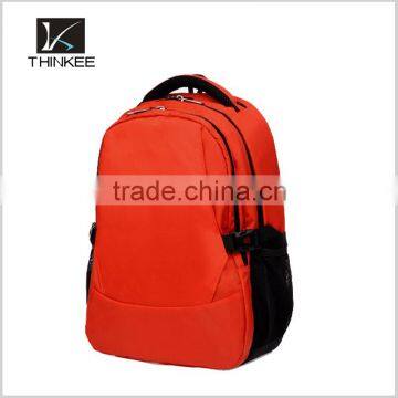 2015 New Fashion Waterproof Backpack Bag/laptop Backpack High Quality/khaki Backpack Pure Color photo-2