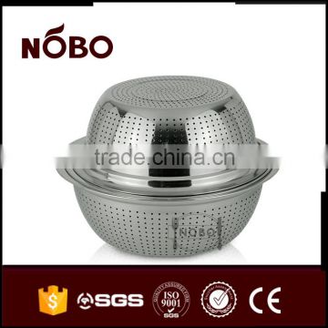 stainless steel rice colander with cheap price